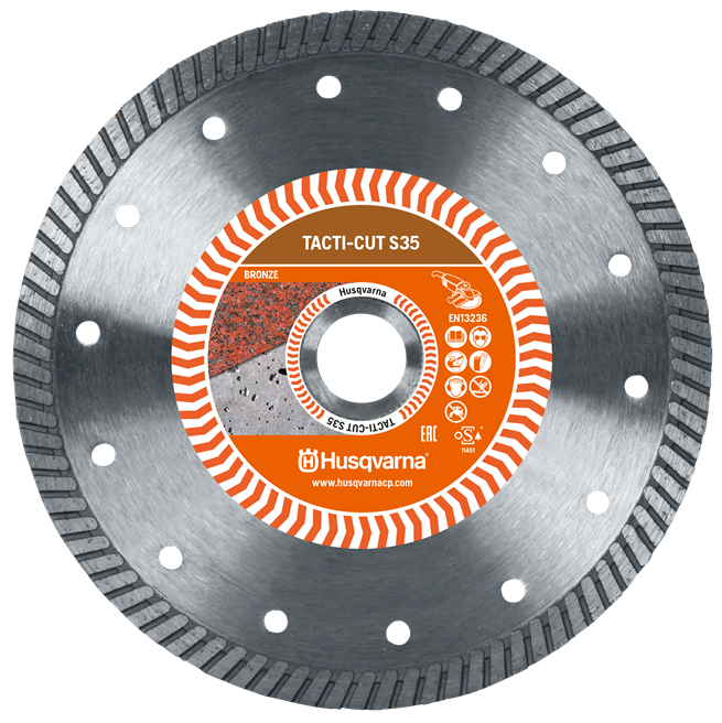 Алмазный диск Husqvarna TACTI-CUT S35 230 мм