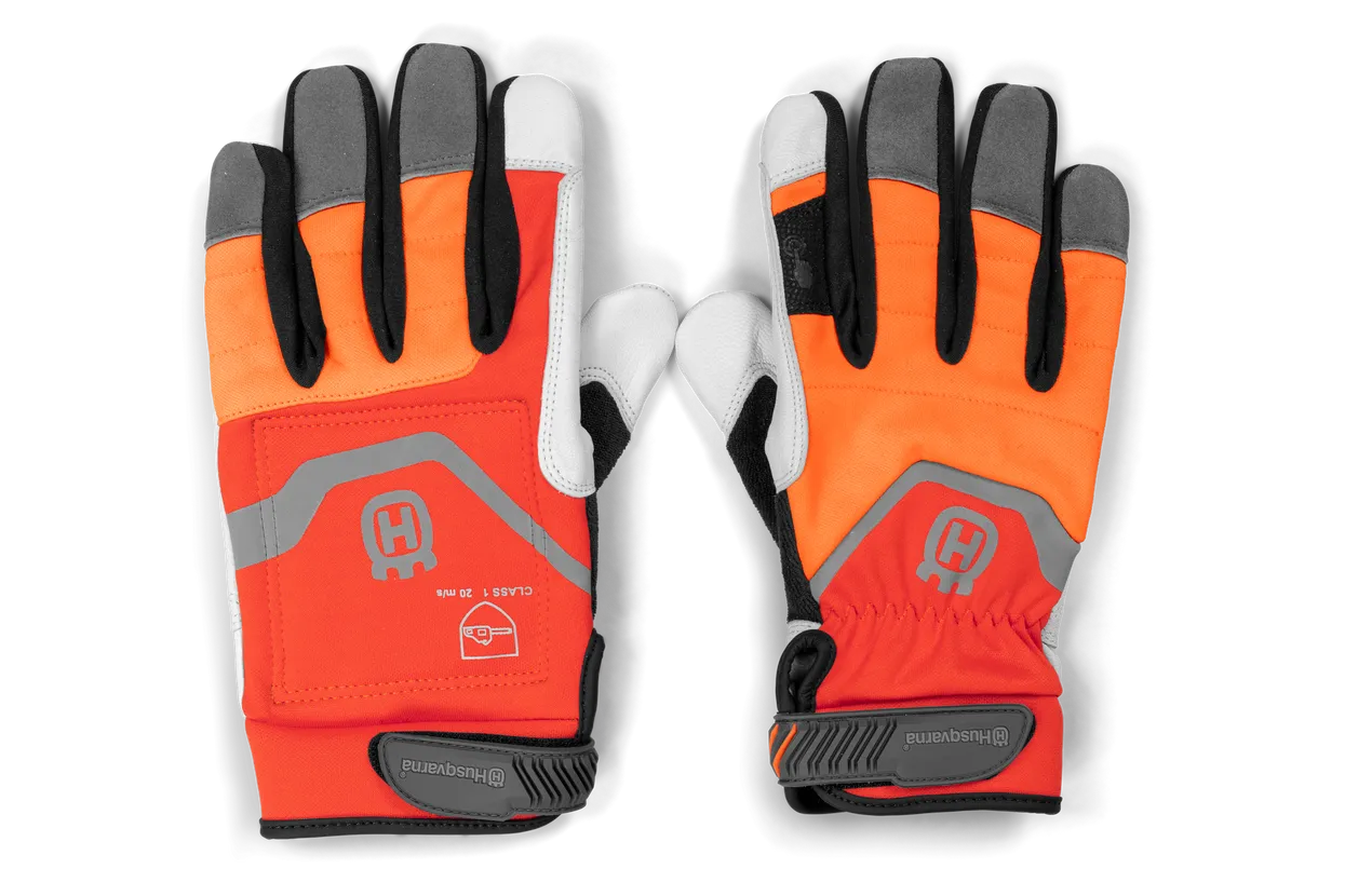Перчатки Husqvarna Technical с защитой от порезов бензопилой размер 08
