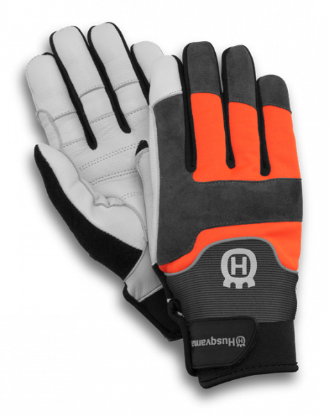 Перчатки Husqvarna Technical с защитой от порезов бензопилой р. 10