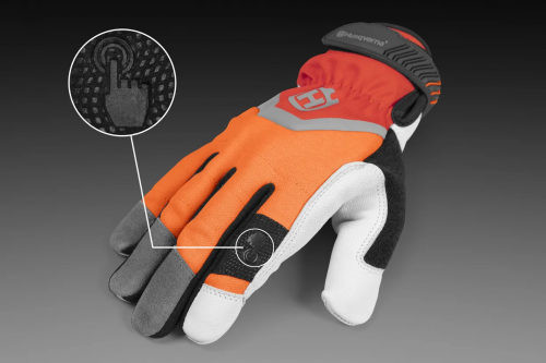 Перчатки Husqvarna Technical с защитой от порезов бензопилой размер 08
