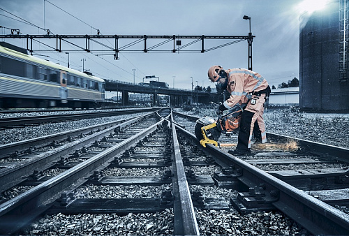 Рельсорез Husqvarna K1270Rail 350 мм + RA10